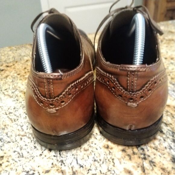 Mens Alexander McQueen Leather Derby Shoes sz 42 US 11.5  display picture 3